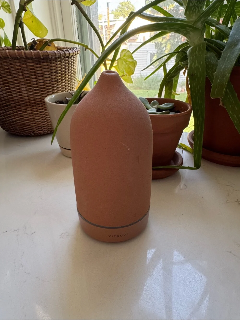 Vitruvi Stone Diffuser in Terracotta